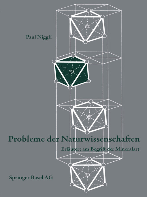 Cover image for Probleme der Naturwissenschaften